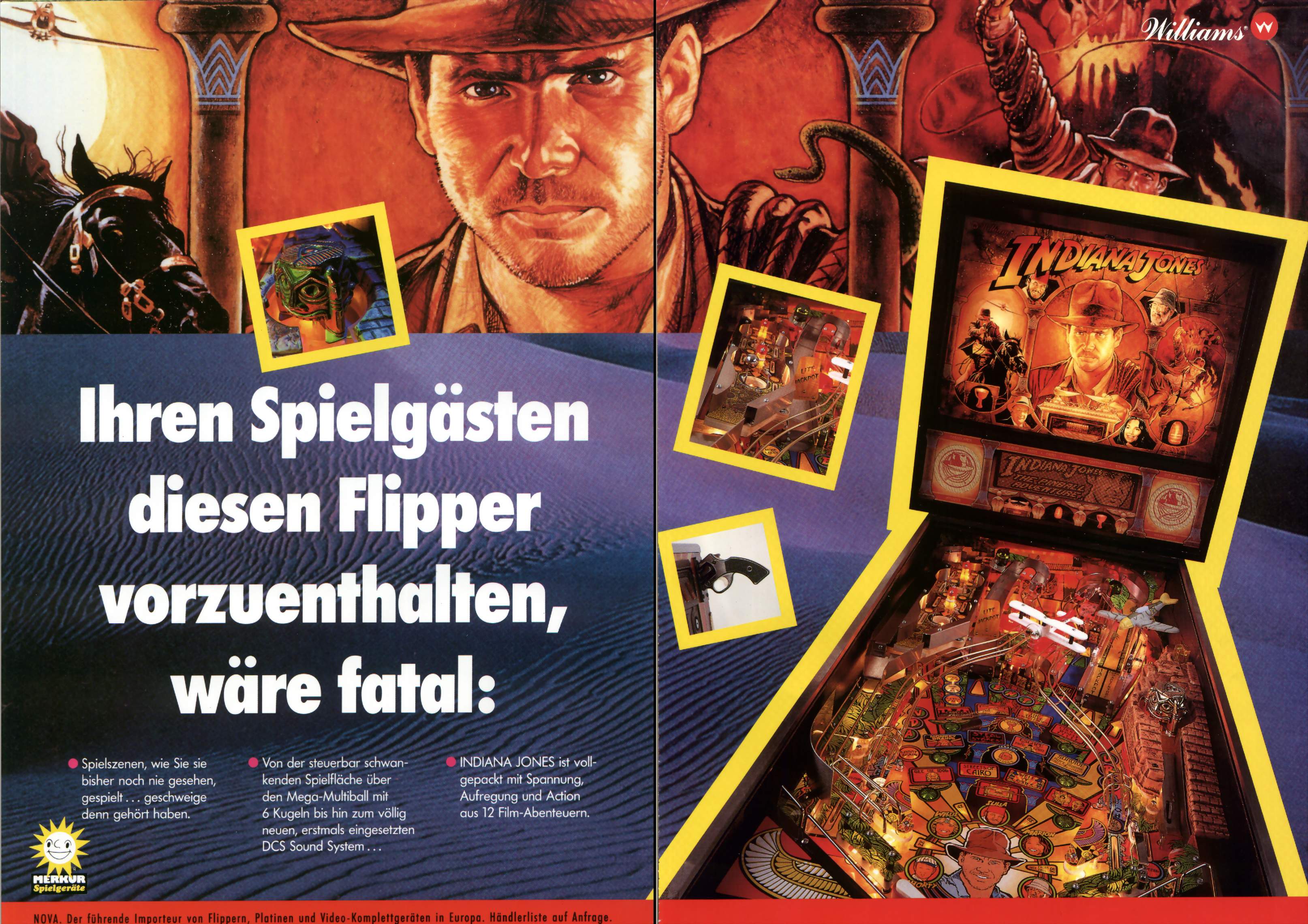 Flyer Indiana Jones deutsch 2